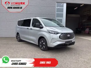 Ford E-Transit Custom 320 km WLTP L2 Combi/ Kombi/ 9 pers./ LED/ Standkachel/ Stoelverw/ Stuurverw./