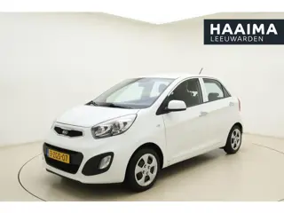 Kia Picanto 1.0 CVVT BusinessLine | Centrale deurvergrendeling | Navigatie | Airco | Lederen stuurwi