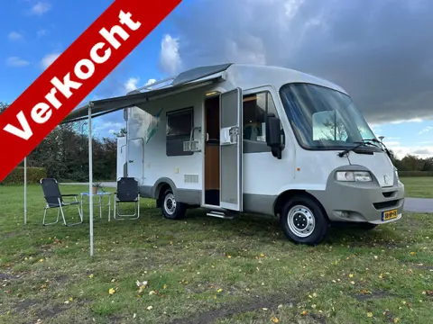 Knaus Travel-Liner 580 2.8 JTD Fiat Ducato Integraal camper +fietsen/moterdrager