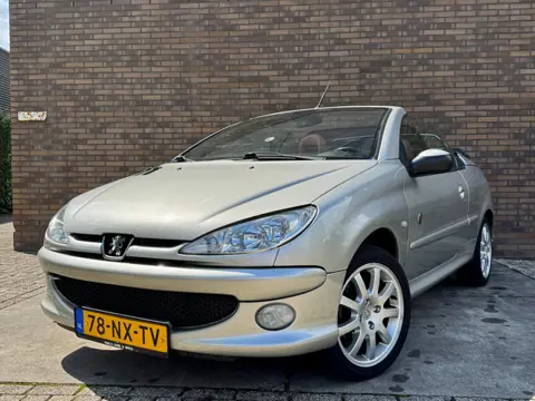 Peugeot 206 CC 1.6-16V 2004 Roland Garros Leder Bagagerek