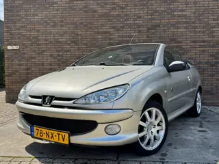 Peugeot 206 CC 1.6-16V 2004 Roland Garros Leder Bagagerek