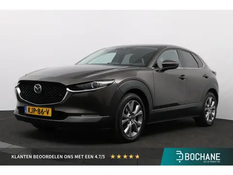 Mazda CX-30 2.0 e-SkyActiv-G M Hybrid Homura | Trekhaak afneembaar | BOSE | Leder | Stoel- en stuurv