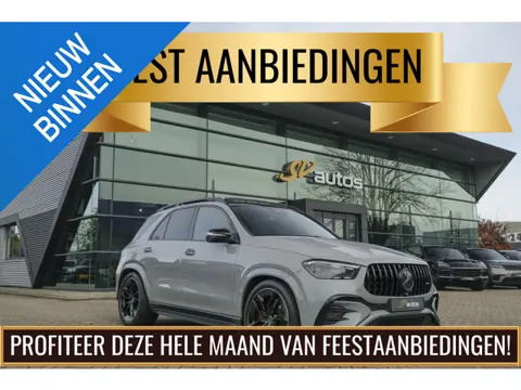 Mercedes-Benz GLE-klasse GLE400e AMG 381pk Panoramadak *BTW* Alpingrau Manufaktur Luchtvering NLauto