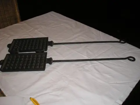 Wafelijzer - gietijzer