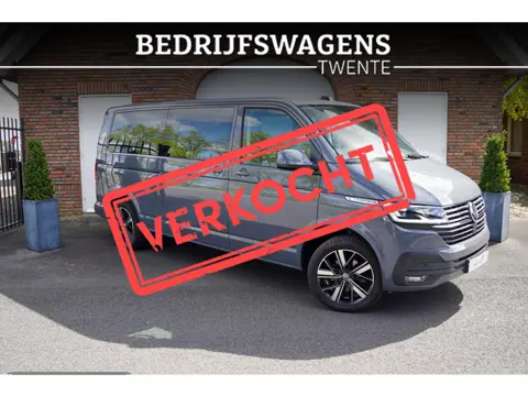 Volkswagen Transporter T6.1 2.0 TDI 150 PK DSG CARAVELLE L2H1 DUB/CAB A-KLEP ACC | LED | Privacy gla