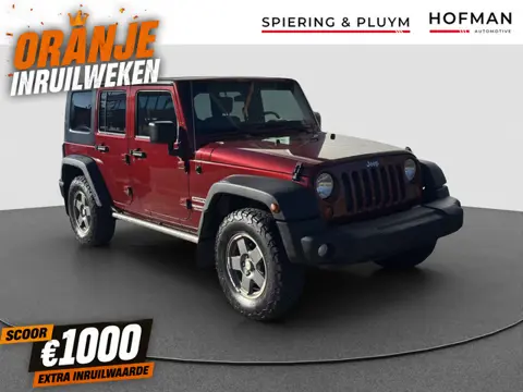 Jeep Wrangler Unlimited 2.8 CRD High Sport | Trekhaak | Cruise | 4X4 | Euro4