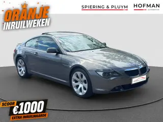 BMW 6 Serie 630i High Executive | Youngtimer | Automaat | Pano
