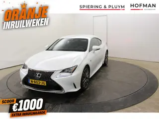 Lexus RC 300h F SPORT 10 jaar Lexus garantie | Dodehoek | Keyless | Stoel vent.