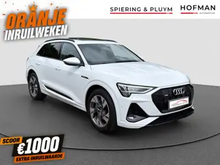 Audi e-tron 50 Quattro S-Line Black 71 kWh / 100% SOH | Pano | Luchtvering | Adaptive