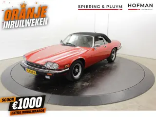 Jaguar XJ-S 5.3 V12 278PK Convertible first paint Leer Elektr ramen stoelverw