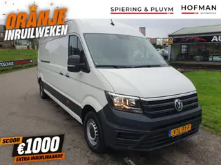 Volkswagen Crafter 35 2.0 TDI L4H3 449WB 3.5T 140PK 2x schuifdeur 3Pers Airco Bluetooth