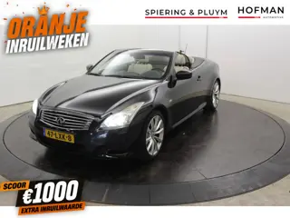 Infiniti G 37 Cabrio GT Premium Bose Camera  NL Auto