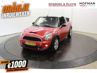 MINI Cabrio Cooper S 184 PK | Climate | Onderh boekjes | Leder |