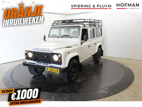 Land Rover Defender 2.4 TD 110 SW E 7 P | 1e Eigenaar | Topstaat | Youngtimer | Unieke kilometers |