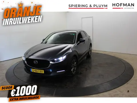 Mazda CX-30 2.0 e-SkyActiv-X M Hybrid Luxury Cam Leer EL aKlep + Stoelen Navi Dhoek Detectie