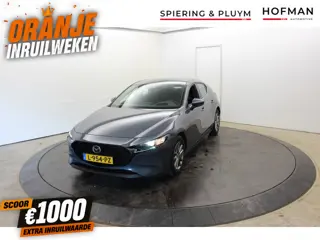 Mazda 3 2.0 e-SkyActiv-X M Hybrid 186pk Camera Head-Up Cruise Dhoek Stoel + Stuur ver