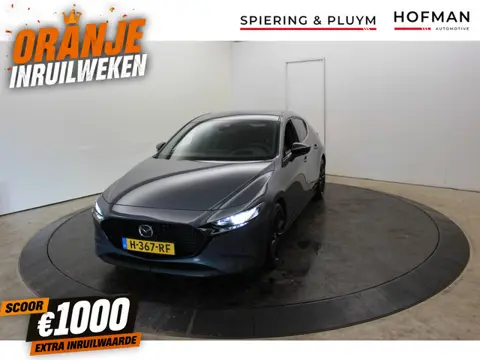 Mazda 3 2.0 e-SkyActiv-X M Hybrid 180 PKLuxury Trekh 360ºCamera Bose Vol Leder dodeh detec