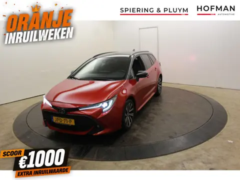 Toyota Corolla 1.8 Hybrid Premium Head-Up Virtual EL aKlep Bi-Tone Cam Cruise Stoel + Stuur Ver Navi