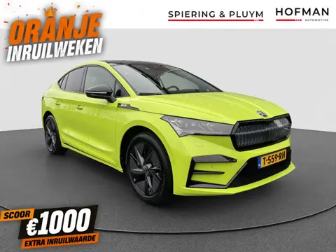 Škoda ENYAQ Coupé iV 80 RS | PANO | HUD | Dhoek | Stuur-Stoelverw | Keyless