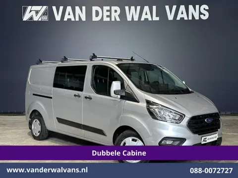 Ford Transit Custom 2.0 TDCI 131pk L2H1 Dubbele Cabine Euro6 Airco | 5-Zits | Camera | Apple Carplay