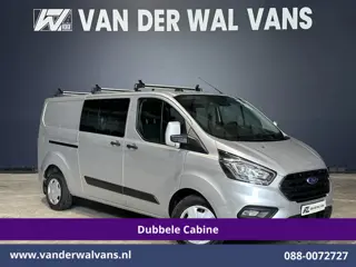 Ford Transit Custom 2.0 TDCI 131pk L2H1 Dubbele Cabine Euro6 Airco | 5-Zits | Camera | Apple Carplay