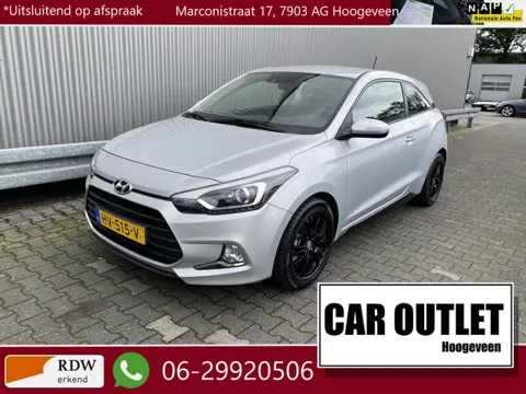 Hyundai i20 Coupé 1.2 HP i-Motion Comfort Clima, Navi, CC, PDC & Cam. LM, – Inruil Mogelijk –