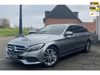 Mercedes-Benz C-klasse Estate 350 e HUD/ Vol leder/ Burmester/ Camera/ Keyless/ NAP/ Dealer onderh.