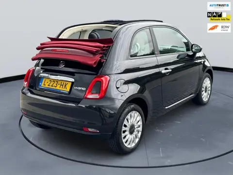 Fiat 500 C 1.0 Hybrid Cult|cabrio|Carplay|airco|