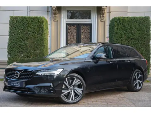 Volvo V90 2.0 T8 Plug-in hybrid AWD Ultimate Dark 455 PK TREKHAAK | PANO | MASSAGE | 360 CAM | STOEL
