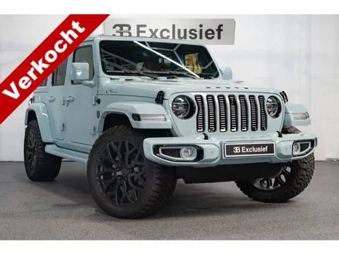 Jeep Wrangler Unlimited 4xe 380 Rubicon Brute Brute Styling | 22-Inch Velgen | Schuifdak | Exclusiev