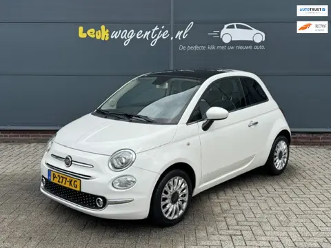 Fiat 500 1.2 Lounge *climate *carplay *navi *cruise *glasdak