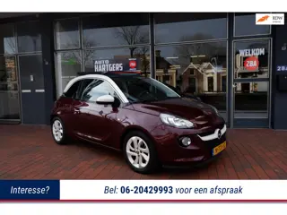 Opel ADAM 1.2 Open dak, navigatie.verwarmde stoelen/ stuur