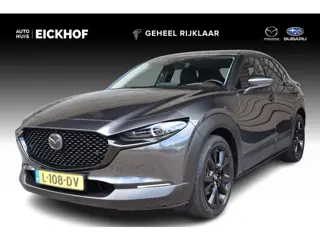 Mazda CX-30 2.0 e-SkyActiv-X M Hybrid Luxury - 1e Eigenaar - Dealer Onderhouden - Trekhaak - Black E