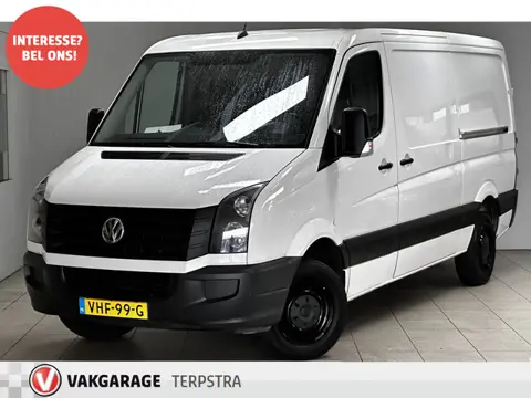 Volkswagen Crafter 30 2.0 TDI L2H2 BMT/ D-Riem verv: 198.000 KM!/ Trekhaak/ 3-Zitplaatsen voor/ Zij-