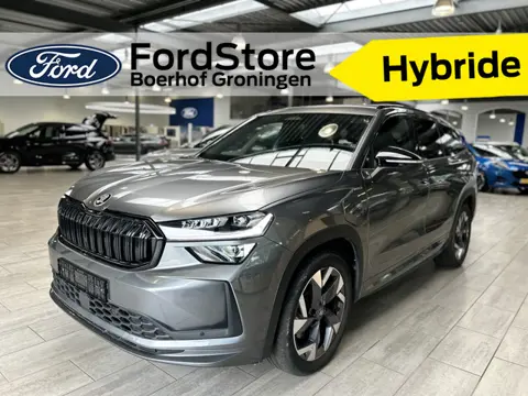 Škoda Kodiaq 1.5 TSI PHEV 204 pk Sportline | Stoelverw. | Stuurverw. | El. a. klep | El. verst. stoe