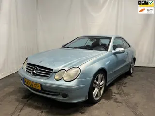 Mercedes-Benz CLK-klasse Coupé 200 K. Avantgarde - Motor loopt onregelmatig - Geen vermogen - Schade