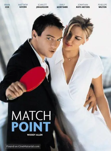 MATCH POINT filmposter.