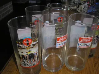 Cola glazen - tour de france, - 's hertogenbosch