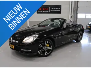 Mercedes-Benz SLK-klasse 200 automaat beige leer nekverwarming panoramadak navigatie cruise control 