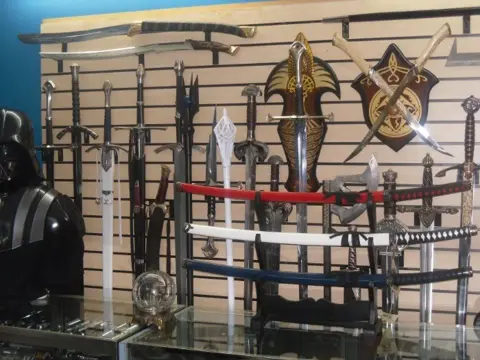 Zwaarden en Samurai zwaarden (zwaard, sabel, mes