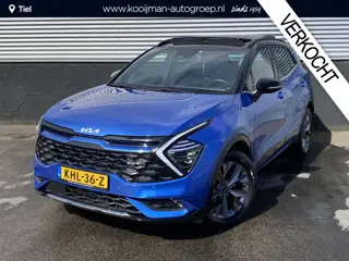 Kia Sportage 1.6 T-GDi Hybrid GT-Line Schuif-/kanteldak, stuur- & stoelverwarming, parkeersensoren, 