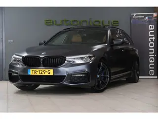 BMW 5-serie Touring 530i High Executive *MAT Frozen Grey* Individual Leder PANORAMADAK UNIEKE AUTO!!