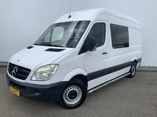 Mercedes-Benz Sprinter 209 2.2 CDI 366 Automaat L2H2 Dub Cab 6 zits Side Bar Trekhaak 2000 kg Euro 4