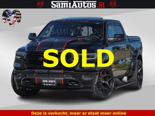 Dodge Ram HULK 5.7 V8 402PK | LIMITED EDITION | HUD | LUCHTVERING | BLACK ON BLACK | STRIPING | WIDE
