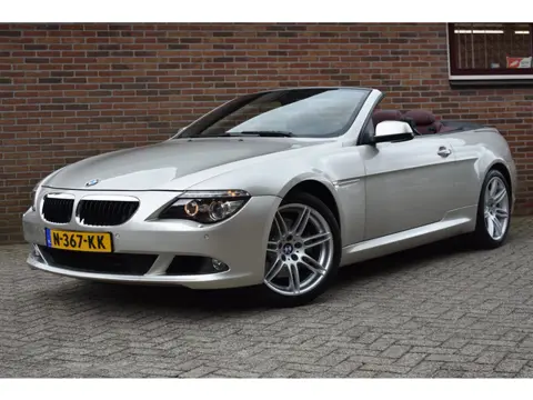 BMW 6-serie Cabrio 630i Leder Xenon Clima Navi Cruise Inruil mogelijk