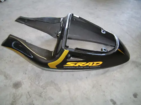 LINKER ACHTERKANT Suzuki GSX R 750 1996 - 2000