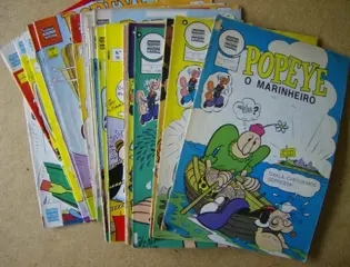 Popeye comic portugees adv6380