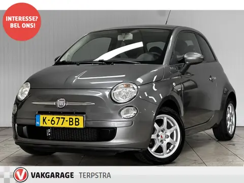 Fiat 500 1.2 Lounge/ 15''LMV/ Airco!/ Bluetooth/ Multi.Stuur/ Elek.pakket/ Isofix/ Metallic Lak/ C.V