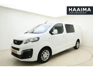 Peugeot Expert 2.0 BlueHDI 120 Long Asphalt DC / Dubbele cabine / Cruise control / Airco / Achteruit