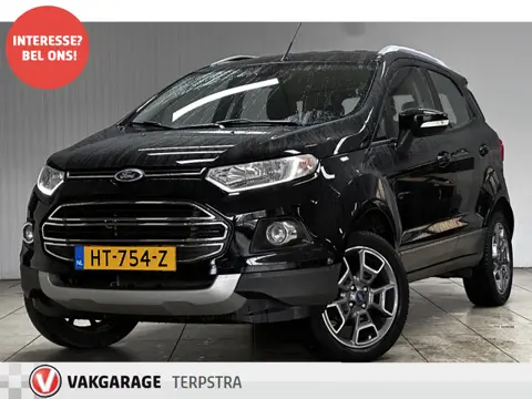 Ford EcoSport 1.0 EcoBoost Titanium/ D-Riem Verv 106.000KM!/ Clima/ Cruise/ Bluetooth/ Multi.LEDER.S